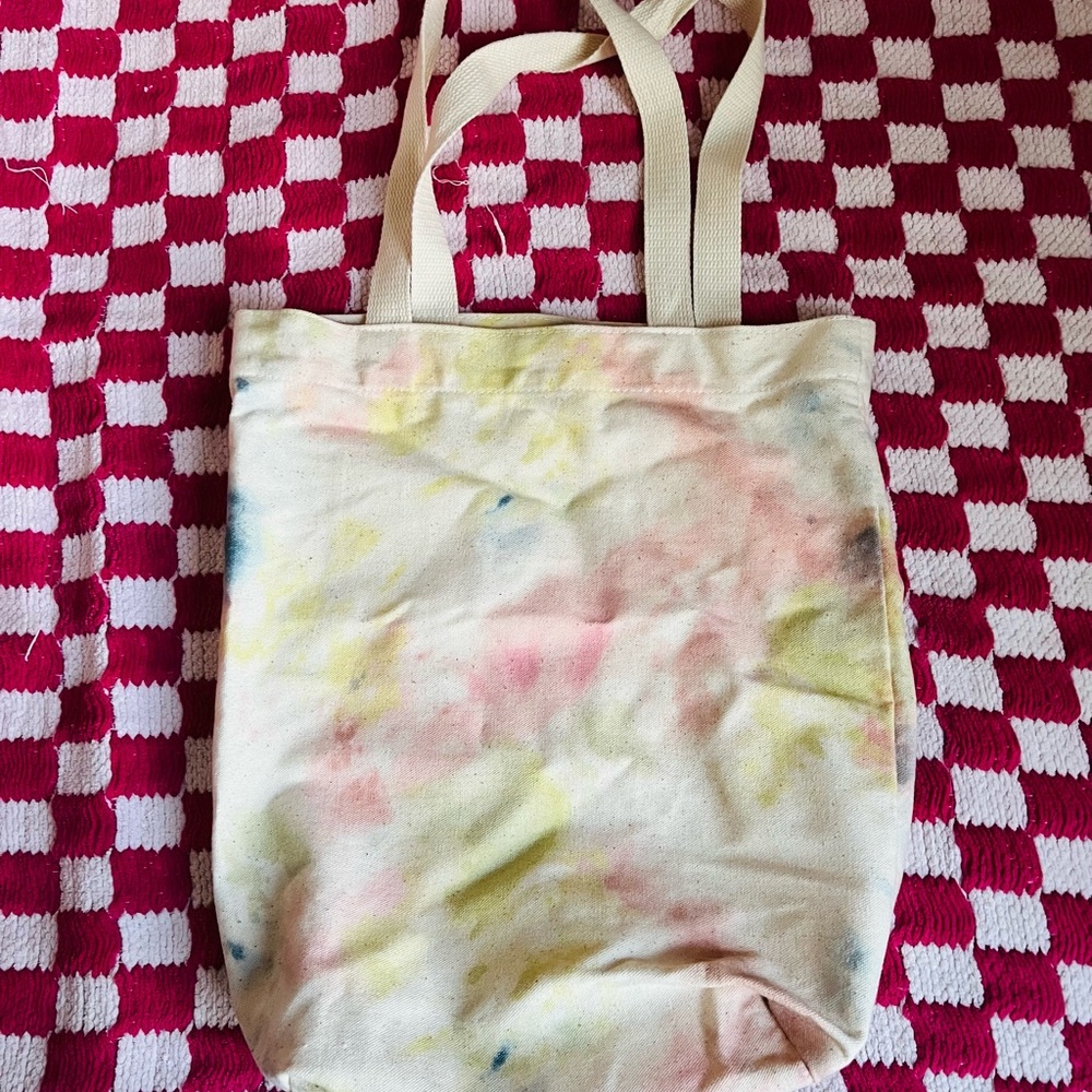 Colorful Canvas Tote Bag